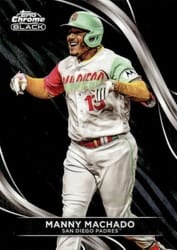 2024 Topps Chrome Black Base Set Manny Machado #14 card