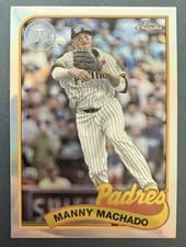 2024 Topps Chrome Update 1989 Topps Baseball Manny Machado #89CU-18 card