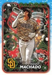 2024 Topps Holiday Base Set Manny Machado #H98 card