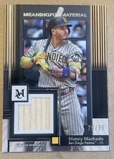2024 Topps Museum Collection Meaningful Material Relics Manny Machado #MMR-MM card