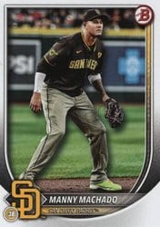 2025 Bowman Base Set Manny Machado #26 card