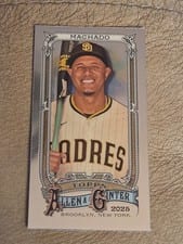 2025 Topps Allen & Ginter Mini Chrome Manny Machado #134 card