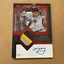 2025 Topps Autograph Patch Manny Machado #TFAP-MM card