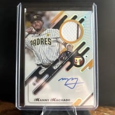 2025 Topps Pristine Pristine Pieces Autograph Relics Manny Machado #PPAR-MMA card