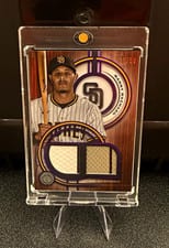 2025 Topps Tribute Single-Player Dual Relics Manny Machado #DR-MM card