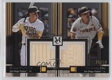 2024 Topps Museum Collection Dual Meaningful Material Relics Manny Machado / Ha-Seong Kim #DMMR-MAK card