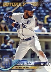 2018 Topps Base Set Manny Margot #430 card