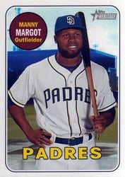 2018 Topps Heritage Base Set Manny Margot #376 card