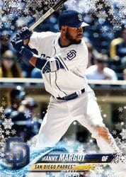 2018 Topps Holiday Base Set Manny Margot #HMW52 card
