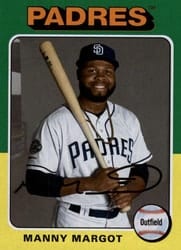 2019 Topps Archives Base Set Manny Margot #180 card