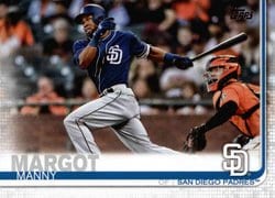 2019 Topps Base Set Manny Margot #170 card