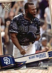 2019 Topps Big League Base Set Manny Margot #322 card