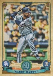 2019 Topps Gypsy Queen Base Set Manny Margot #116 card