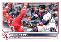 2022 Topps Update Base Set Manny Pina #US171 card