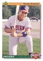 1992 Upper Deck Base Set Manny Ramirez #63 card