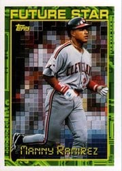 1994 Topps Base Set Manny Ramirez #216 card