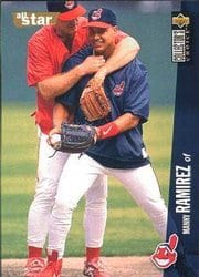 1996 Collector's Choice Base Set Manny Ramirez #125 card