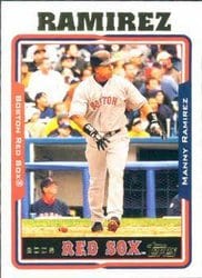 2005 Topps Base Set Manny Ramirez #390 card
