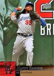 2009 Upper Deck Base Set Manny Ramirez #191 card