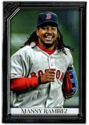 2021 Topps Gallery Base Set Manny Ramirez #34 card