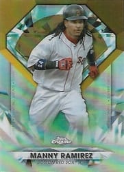 2022 Topps Chrome Update Diamond Greats Die-Cuts Manny Ramirez #DGC-55 card