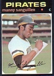 1971 Topps Base Set Manny Sanguillen #480 card