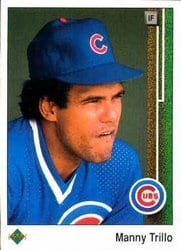 1989 Upper Deck Base Set Manny Trillo #127 card