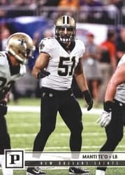 2018 Panini Base Set Manti Te'o #204 card