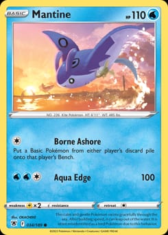 Astral Radiance Mantine #34 card