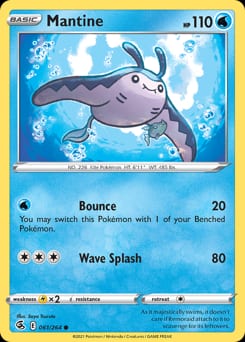 Fusion Strike Mantine #61 card