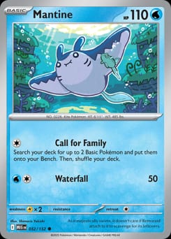 Mega Evolution Mantine #32 card