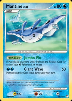 Mysterious Treasures Mantine #29 card