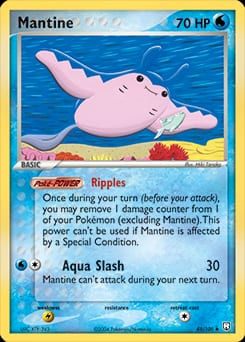 Team Rocket Returns Mantine #45 card
