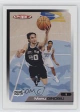 2005-06 Topps Total Base Set Manu Ginobili #55 card