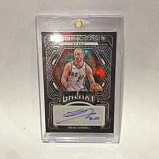 2021-22 Panini Obsidian Galaxy Autographs Manu Ginobili #GA-MGI card