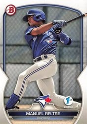 2023 Bowman 1st Edition Base Set Manuel Beltre #BPPF-79 card