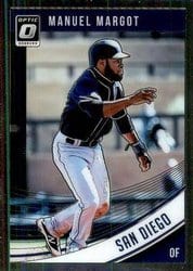 2018 Donruss Optic Base Set Manuel Margot #95 card