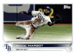 2022 Topps Mini Base Set Manuel Margot #612 card