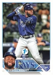 2023 Topps 1st Edition Base Set Manuel Margot #204 card