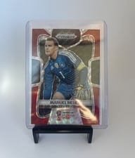 2018 Panini Prizm World Cup Manuel Neuer Red Mosaic Prizm #87 card