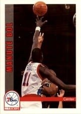 1992-93 Hoops Base Set Manute Bol #171 card