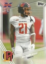 2020 Topps XFL Base Set Mar’Sean Diggs #142 card