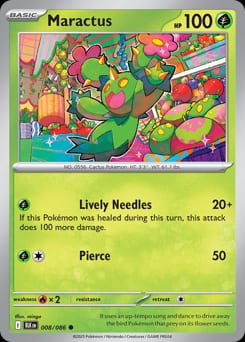 Black Bolt Maractus #8 card