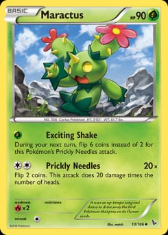 Flashfire Maractus #10 card