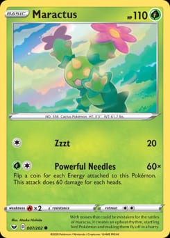 Sword & Shield Maractus #7 card