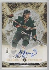 2024-25 Upper Deck Black Diamond Diamond Futures Autograph Parallel Marat Khusnutdinov #BDF-MK card