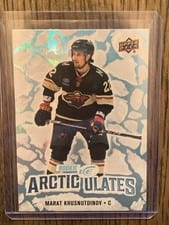 2024-25 Upper Deck Ice Arcticulates Marat Khusnutdinov #AT-58 card