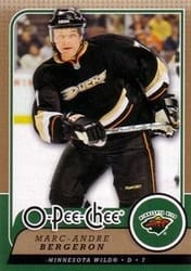 2008-09 O-Pee-Chee Base Set Marc-Andre Bergeron #31 card