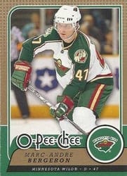 2008-09 O-Pee-Chee Base Set Marc-Andre Bergeron #638 card