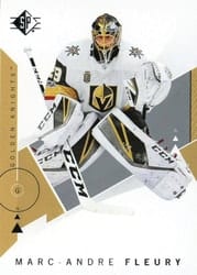 2018-19 SP Base Set Marc-Andre Fleury #90 card